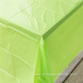 Dinning disposable rectangle pe table cover